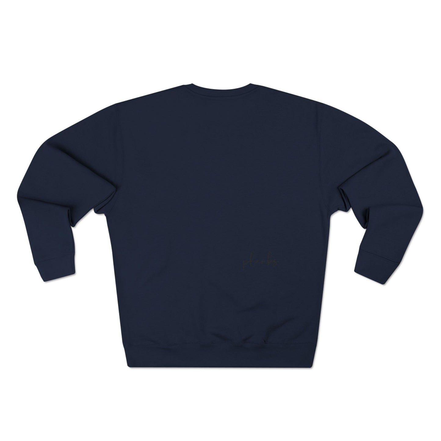Cozy Rain Cloud Crewneck Sweatshirt — "I'm Fine, It's Fine" Minimal Graphic