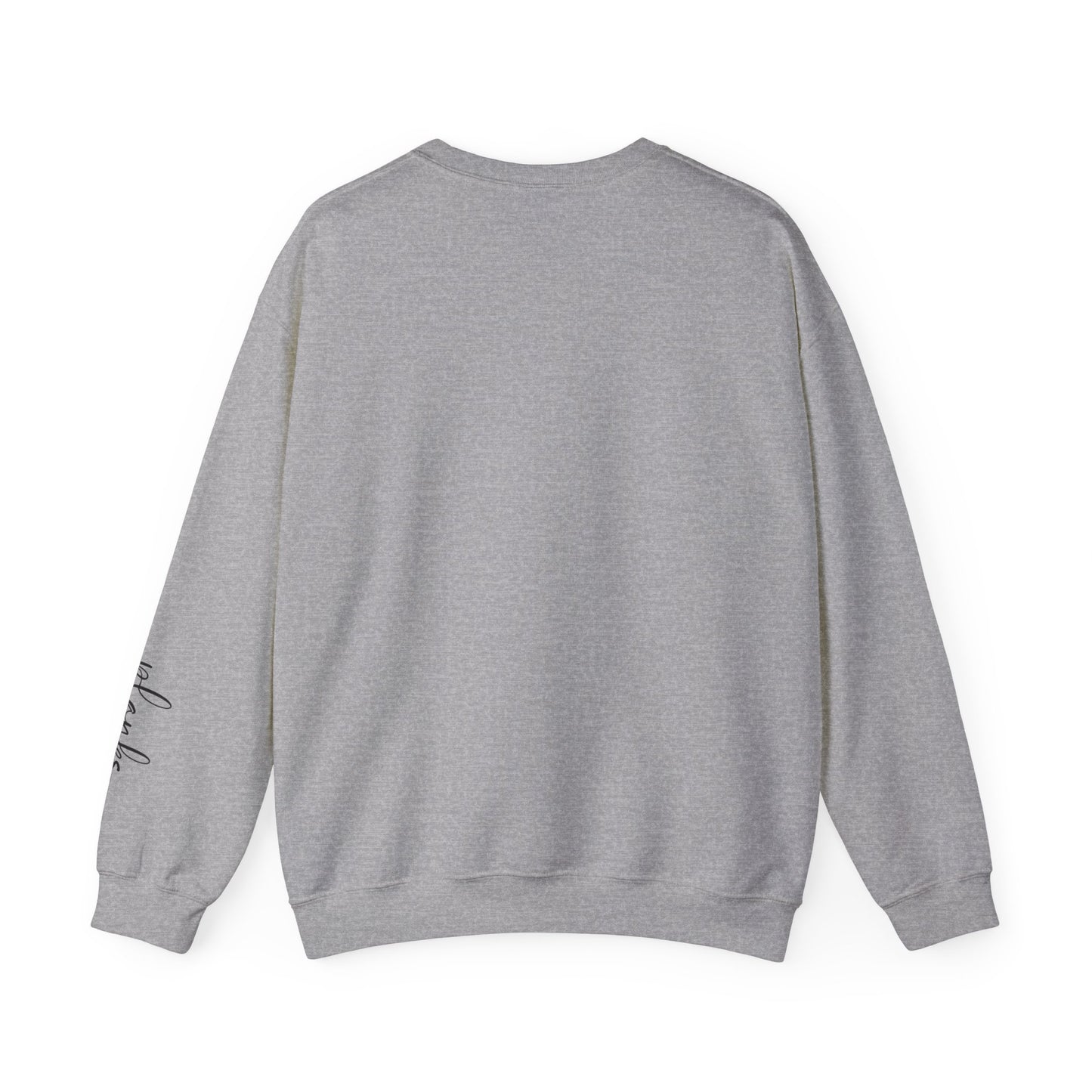 Crewneck Sweatshirt — ‘Remember to Breathe’ Cloud Comfort Graphic