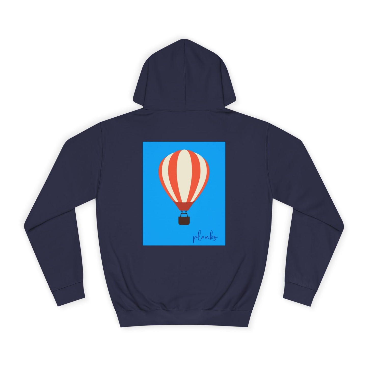 Hot Air Balloon Hoodie — 'float' Graphic College Pullover