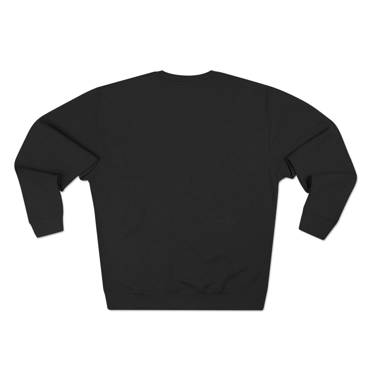 Cozy Rain Cloud Crewneck Sweatshirt — "I'm Fine, It's Fine" Minimal Graphic