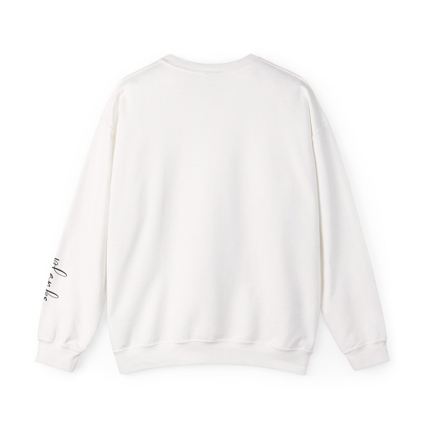Crewneck Sweatshirt — ‘Remember to Breathe’ Cloud Comfort Graphic