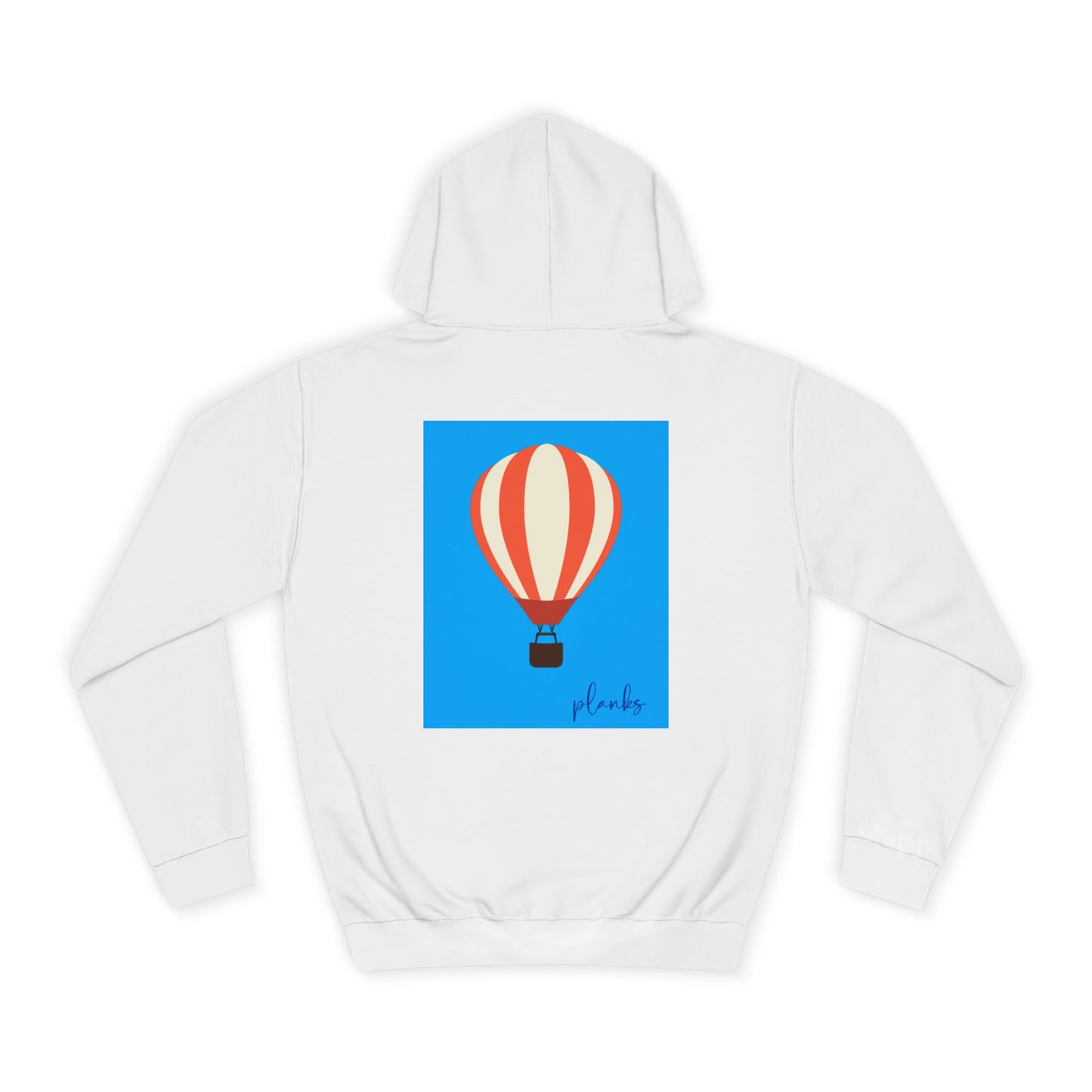 Hot Air Balloon Hoodie — 'float' Graphic College Pullover